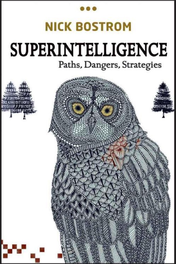 The cover of Superintelligence