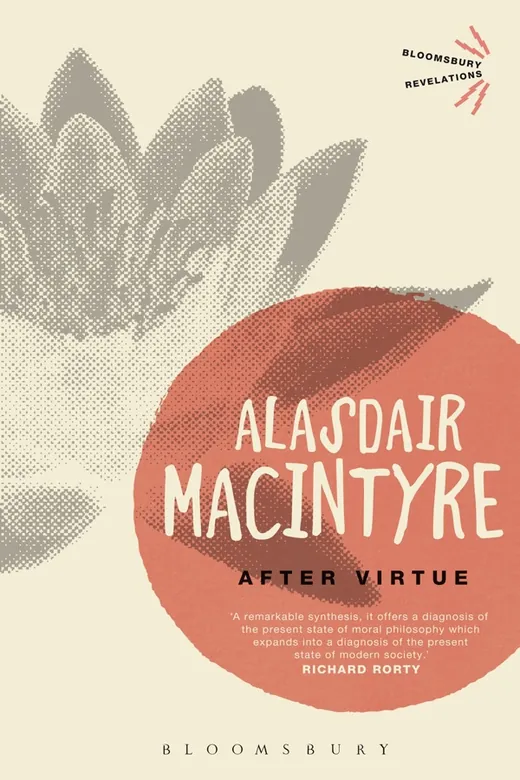 The cover of After Virtue