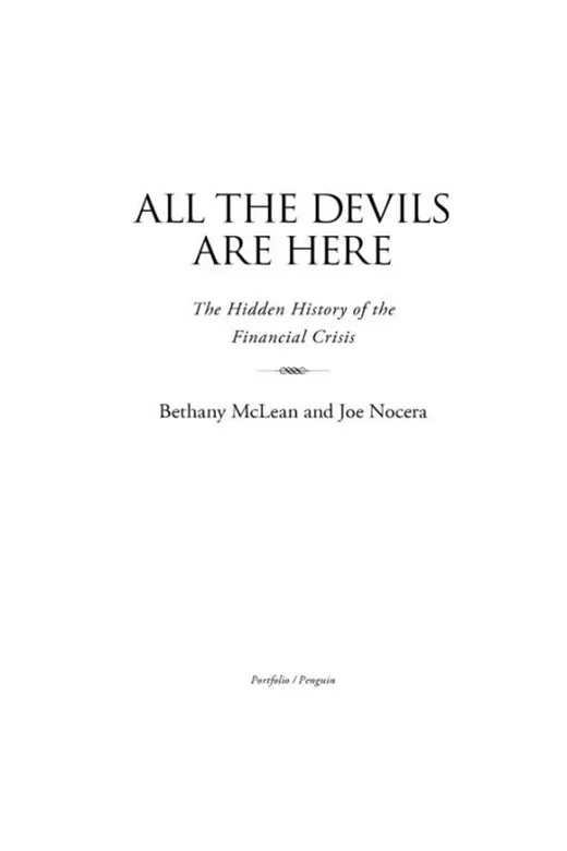 The cover of All the Devils Are Here