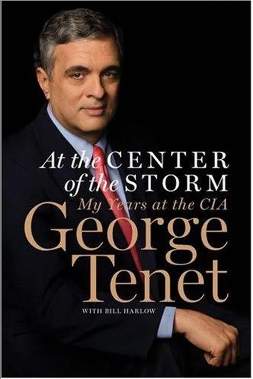 The cover of At the Center of the Storm: My Years at the CIA