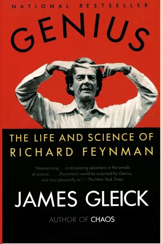 The cover of Genius: The Life and Science of Richard Feynman