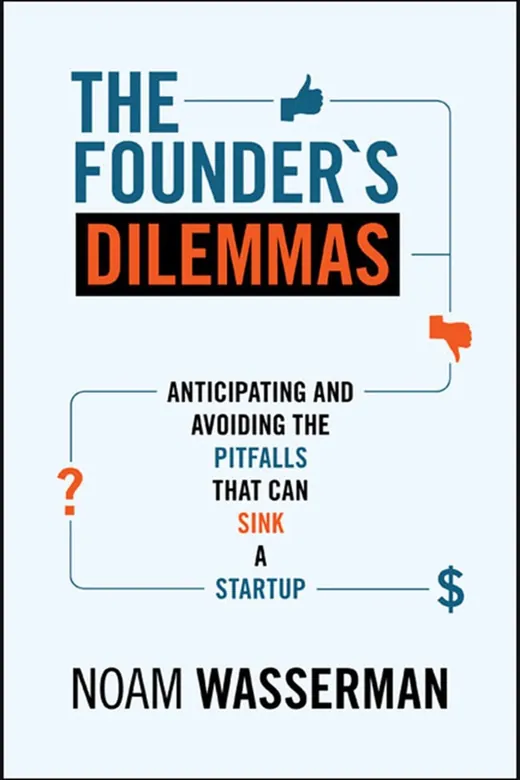 The cover of The Founder's Dilemmas