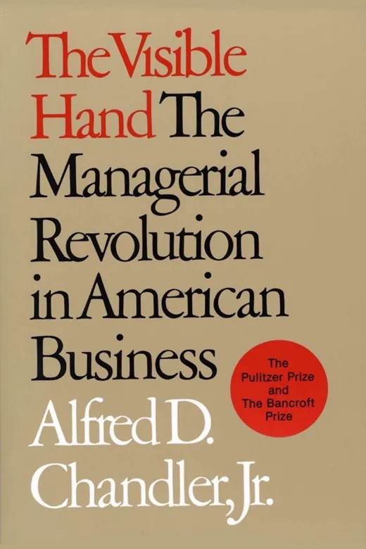 The cover of The Visible Hand