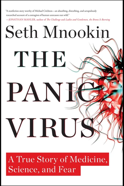 The cover of The Panic Virus