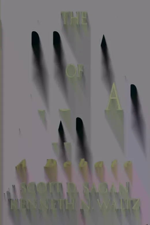 The cover of The Spread of Nuclear Weapons: A Debate