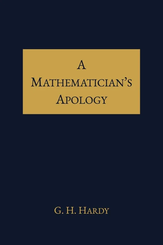 The cover of A Mathematician’s Apology