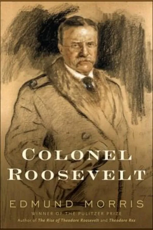 The cover of Colonel Roosevelt