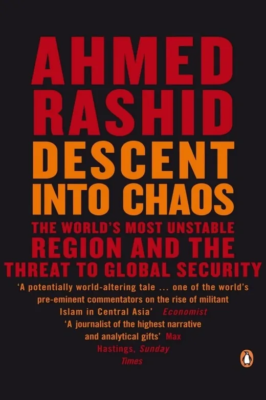 The cover of Descent Into Chaos