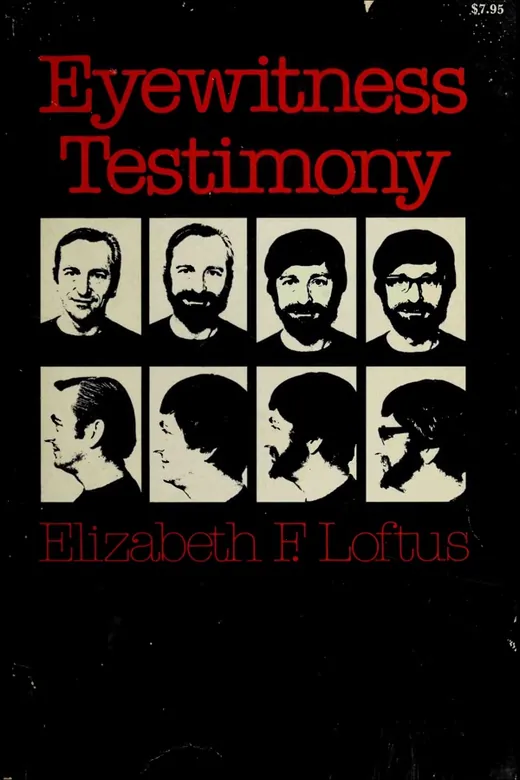 The cover of Eyewitness Testimony
