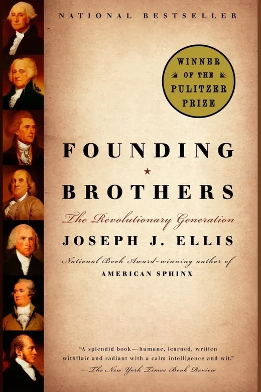 The cover of Founding Brothers: The Revolutionary Generation