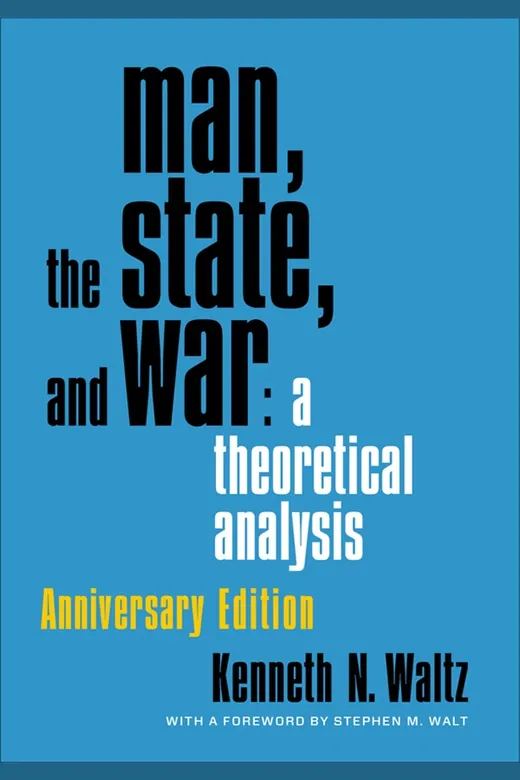 The cover of Man, the State, and War