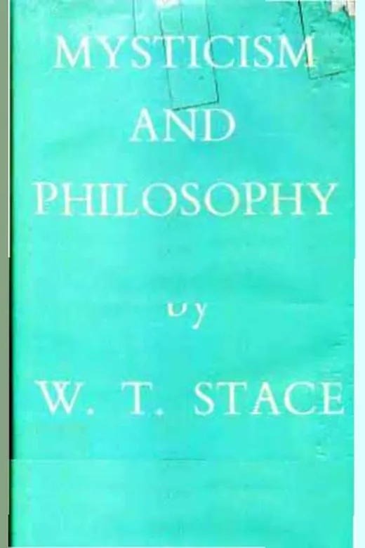 The cover of Mysticism and Philosophy