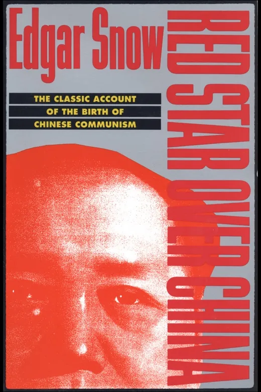 The cover of Red Star over China