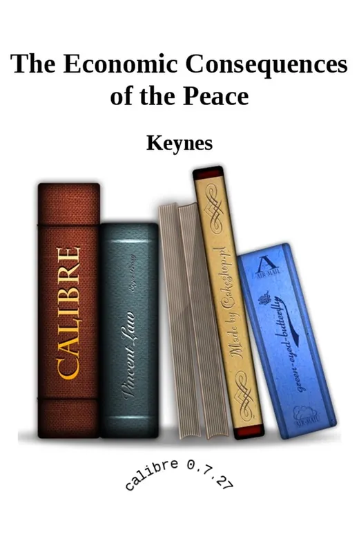 The cover of The Economic Consequences of the Peace