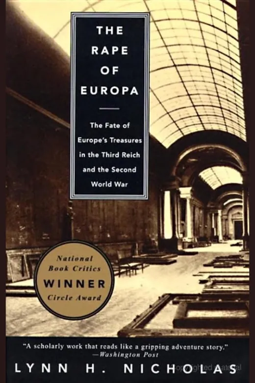 The cover of The Rape of Europa