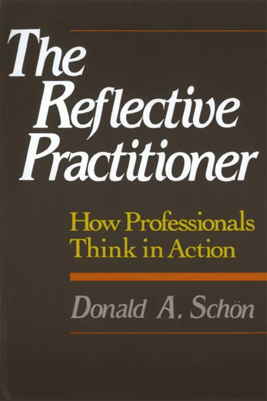 The cover of The Reflective Practitioner
