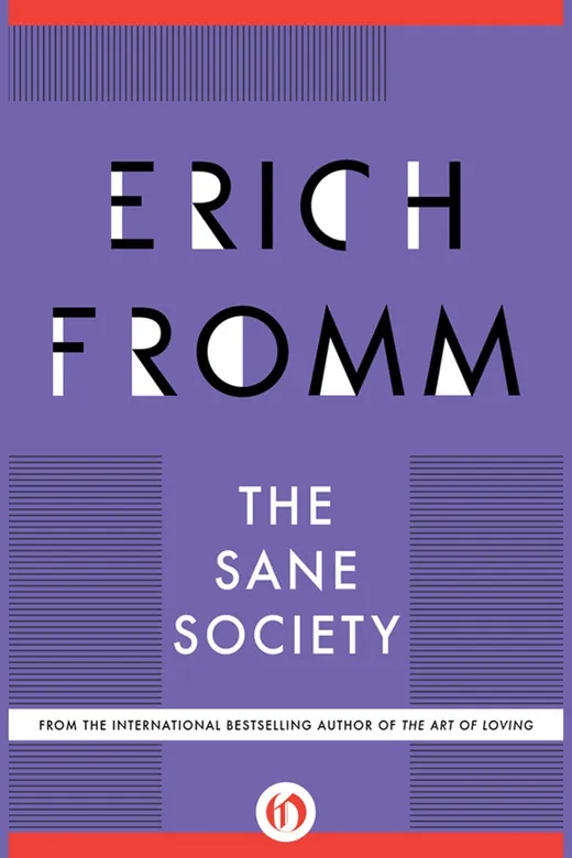 The cover of The Sane Society