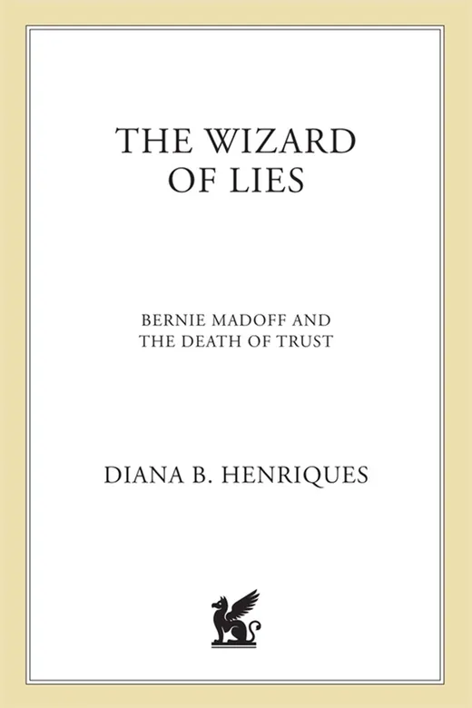 The cover of The Wizard of Lies