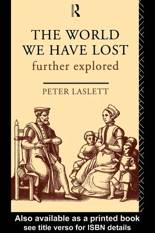 The cover of The World We Have Lost: Further Explored