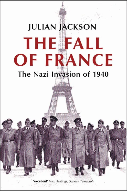 The cover of The Fall of France: The Nazi Invasion of 1940
