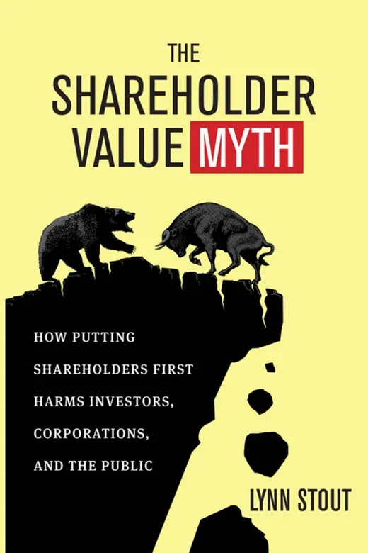 The cover of The Shareholder Value Myth