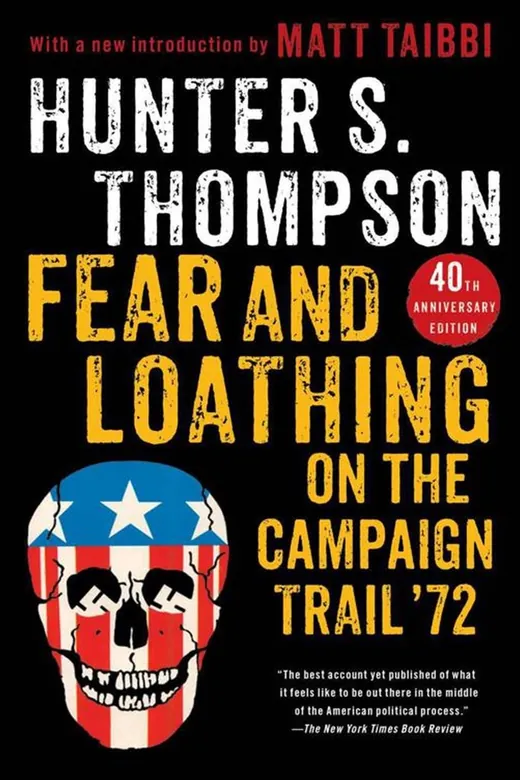 The cover of Fear and Loathing on the Campaign Trail '72