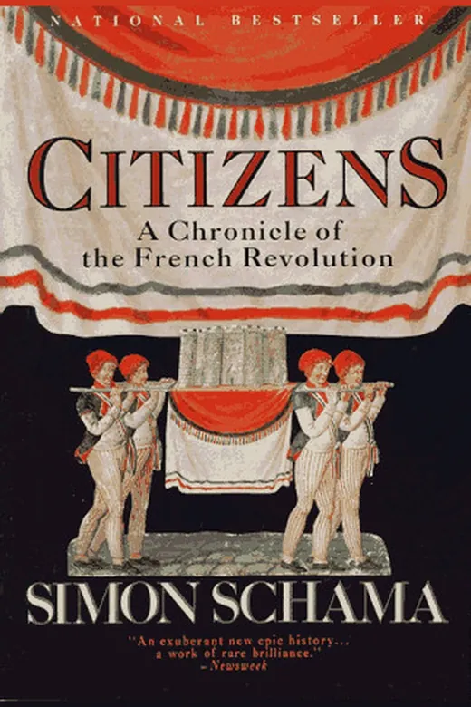 The cover of Citizens: A Chronicle of the French Revolution