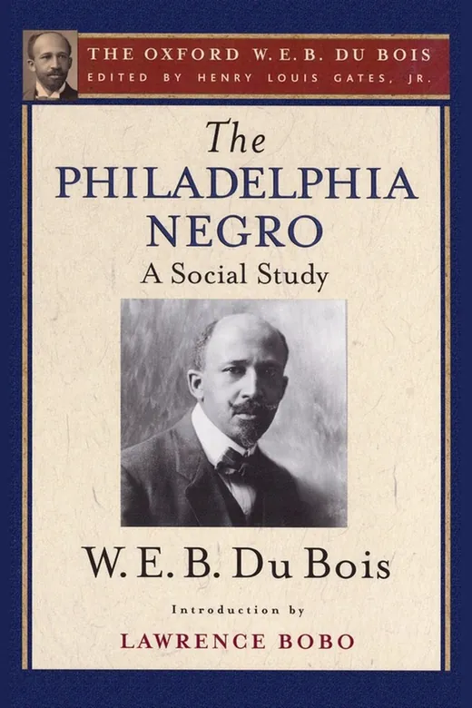 The cover of The Philadelphia Negro: A Social Study