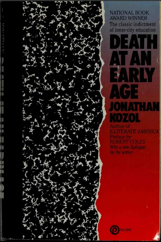 The cover of Death at an Early Age: The Destruction of the Hearts and Minds of Negro Children in the Boston Public Schools