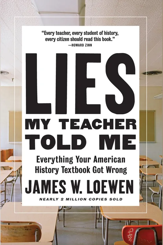 The cover of Lies My Teacher Told Me