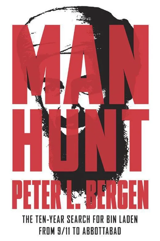 The cover of Manhunt: The Ten Year Search for Bin Laden from 9/11 to Abbottabad