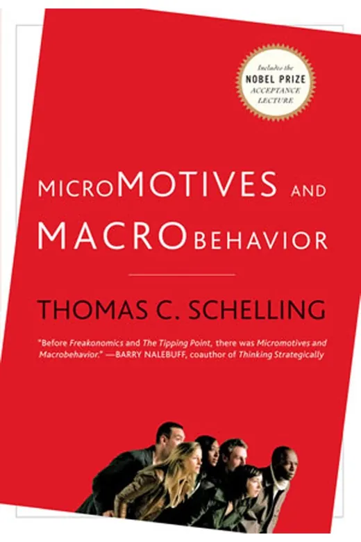 The cover of Micromotives and Macrobehavior