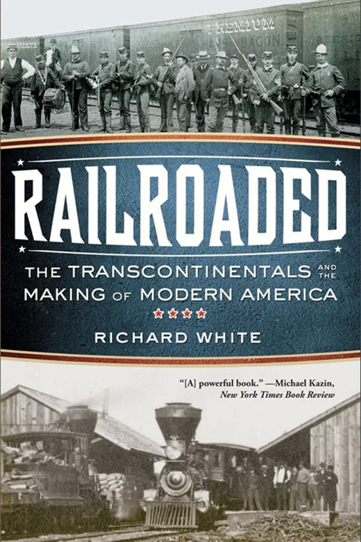 The cover of Railroaded