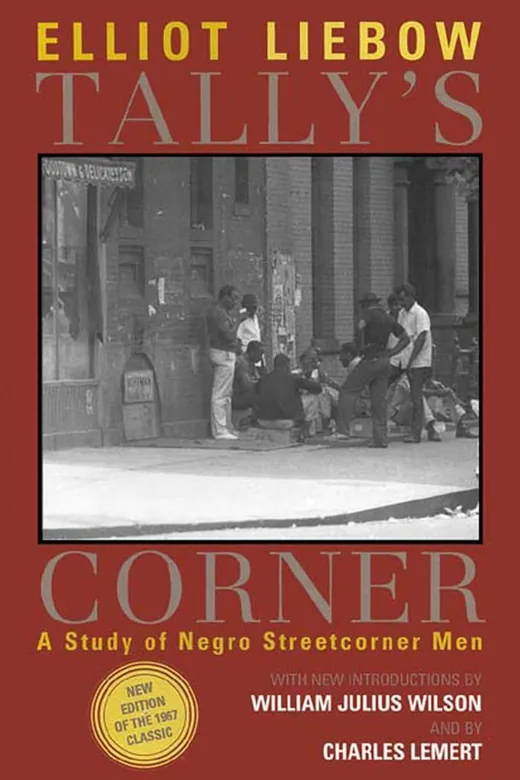 The cover of Tally's Corner: A Study of Negro Streetcorner Men