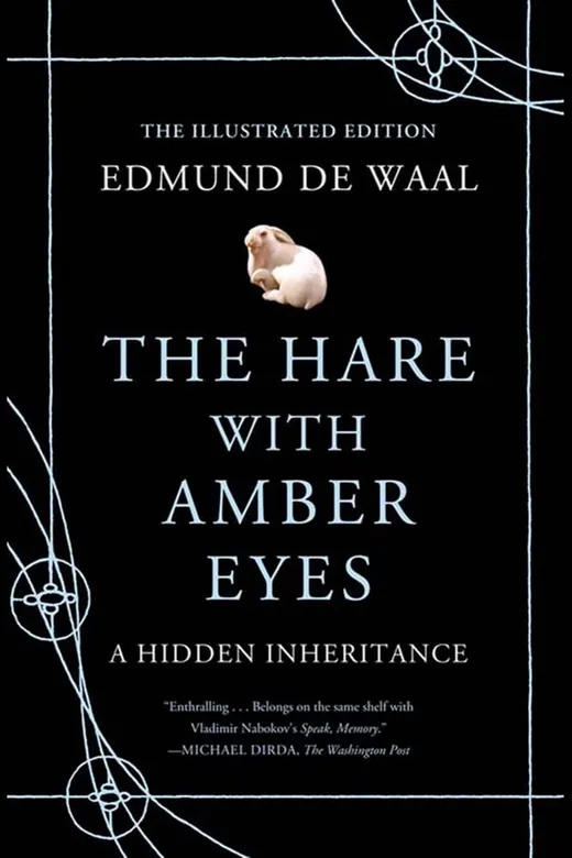 The cover of The Hare with Amber Eyes