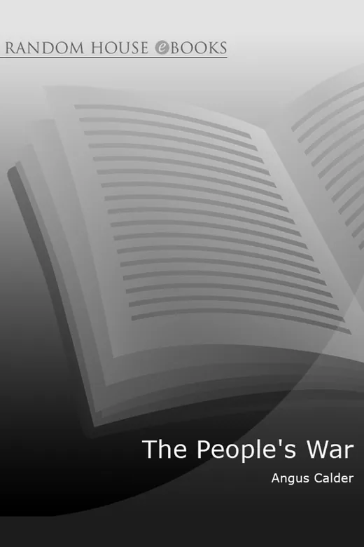 The cover of The People's War: Britain 1939–1945