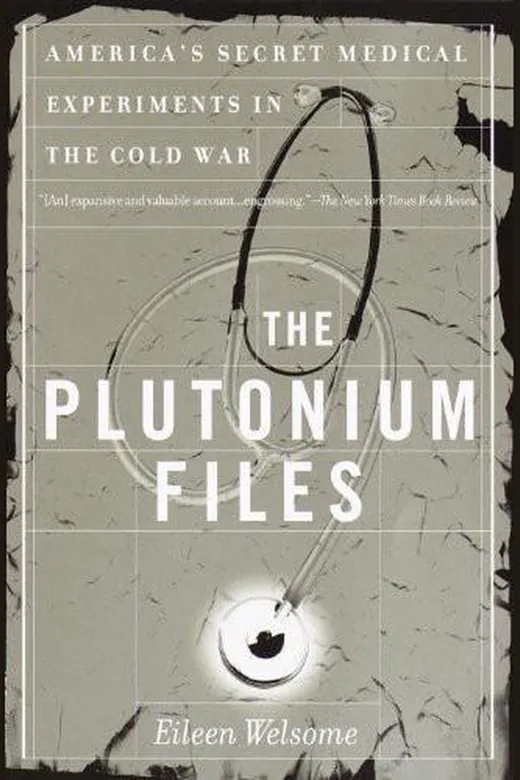 The cover of The Plutonium Files
