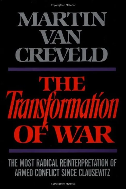 The cover of The Transformation of War