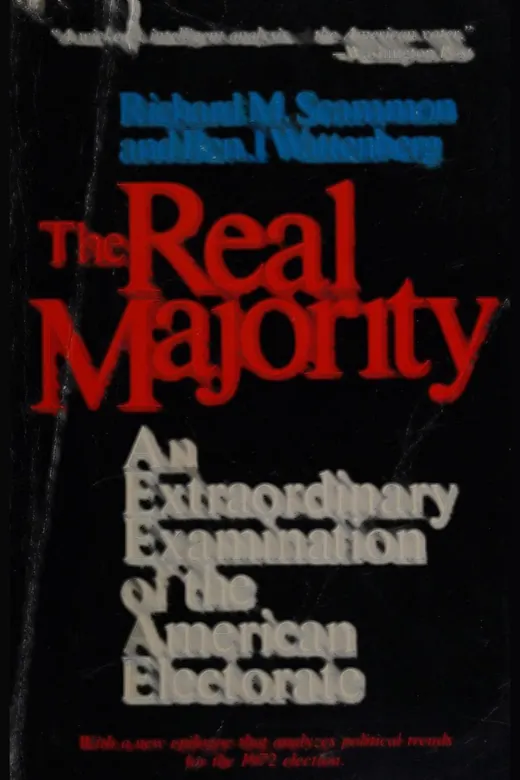 The cover of The real majority