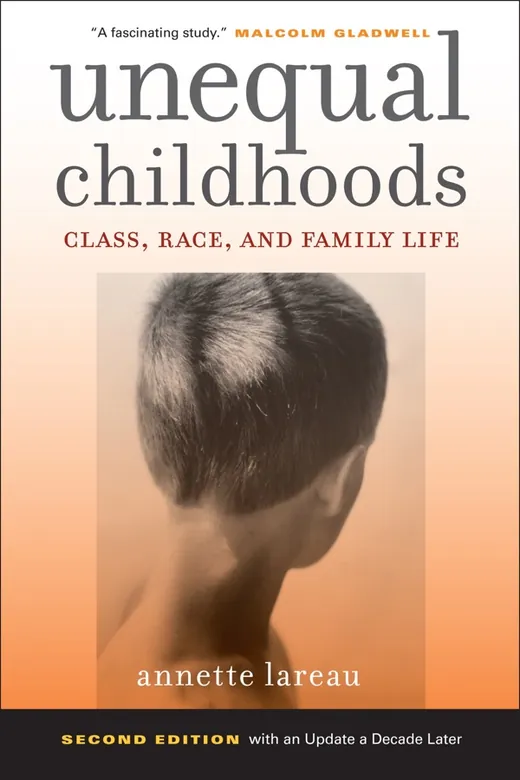 The cover of Unequal Childhoods