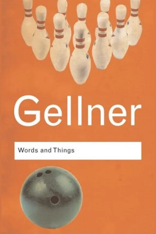 The cover of Words and Things: A Critical Account of Linguistic Philosophy and a Study in Ideology