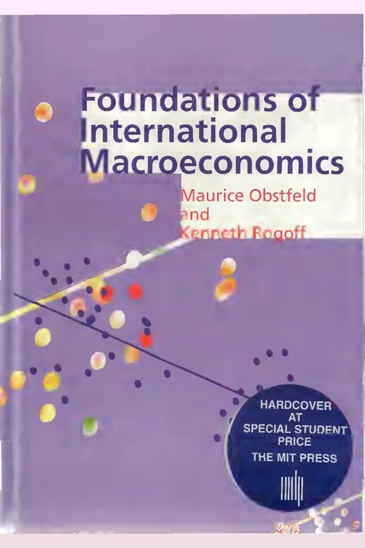 The cover of Foundations of International Macroeconomics