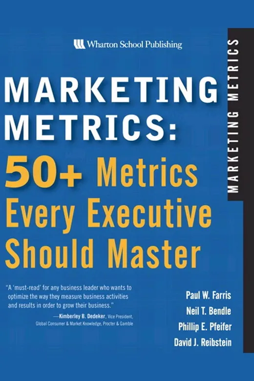 The cover of Marketing Metrics