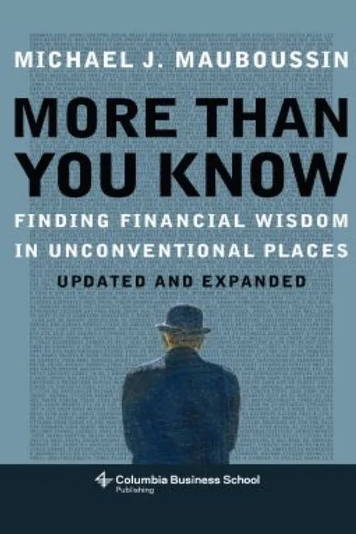 The cover of More Than You Know