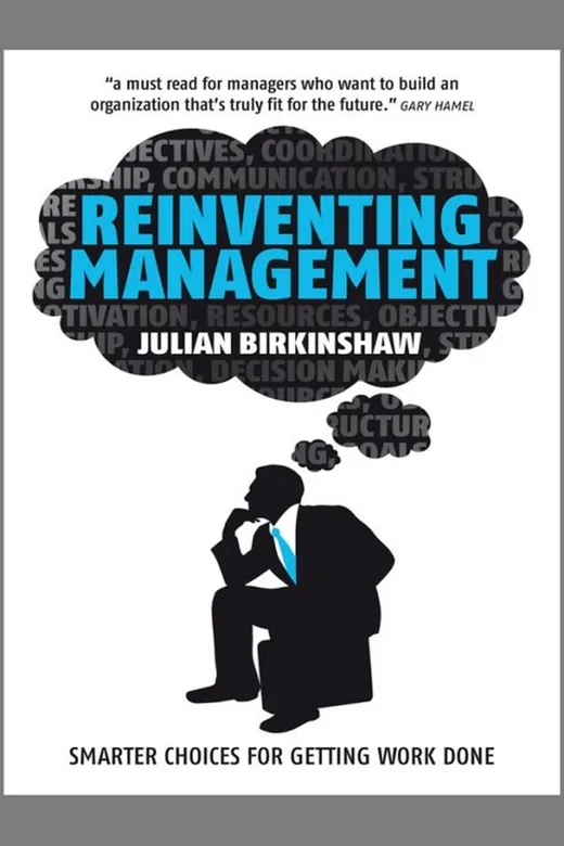 The cover of Reinventing Management