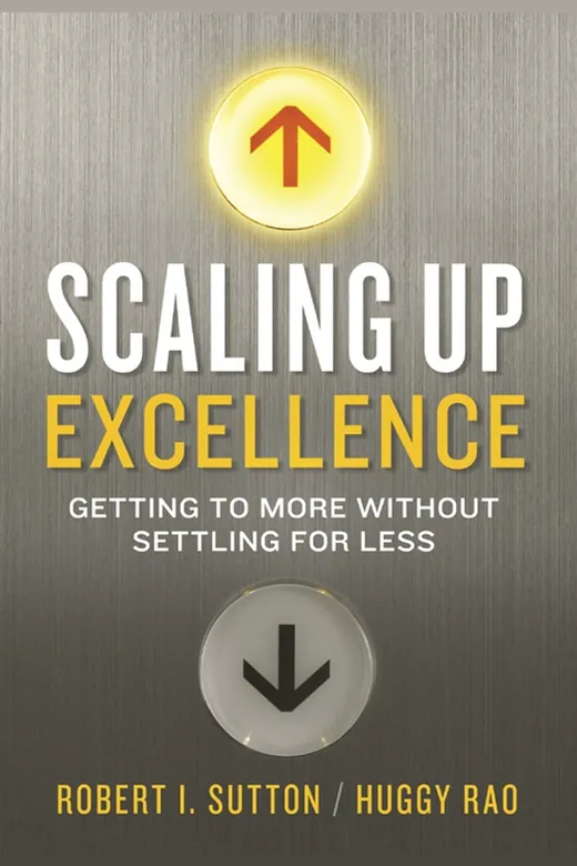 The cover of Scaling Up Excellence