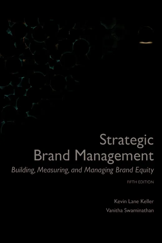 The cover of Strategic Brand Management