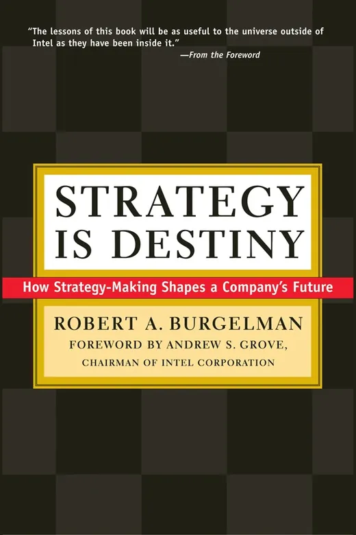 The cover of Strategy Is Destiny