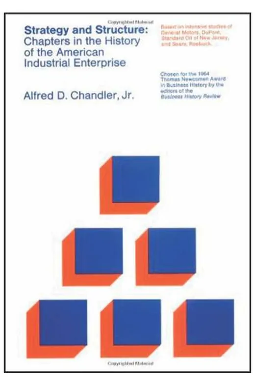 The cover of Strategy and Structure