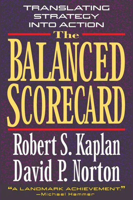 The cover of The Balanced Scorecard